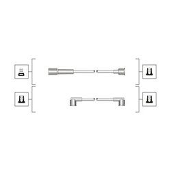 FISE BUJII MAGNETI MARELLI 941319170106 - Compatibil cu BMW, DAIHATSU, FSO, LANCIA, MAZDA, MITSUBISHI, OPEL, SEAT, SKODA, SUZUKI