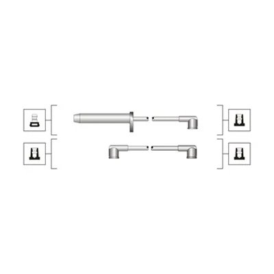 FISE BUJII MAGNETI MARELLI 941319170112 - Compatibil cu FORD
