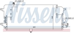 Radiator climatizare Nissens 94174