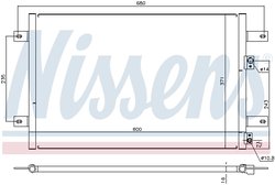 Radiator climatizare Nissens 94251