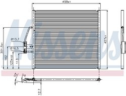 Radiator climatizare Nissens 94274