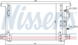 Radiator climatizare Nissens 94336