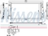 RADIATOR CLIMATIZARE NISSENS 94438 - Compatibil cu FIAT
