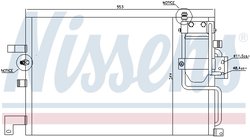 Radiator climatizare Nissens 94504