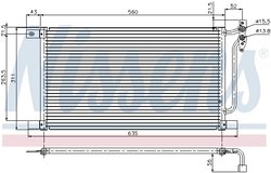 Radiator climatizare Nissens 94527