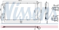 Radiator climatizare Nissens 94591