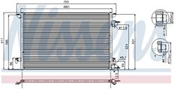 Radiator climatizare Nissens 94598