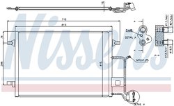 Radiator climatizare Nissens 94601