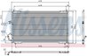 RADIATOR CLIMATIZARE NISSENS 94625 - Compatibil cu PEUGEOT