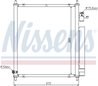 RADIATOR CLIMATIZARE NISSENS 94734 - Compatibil cu HONDA