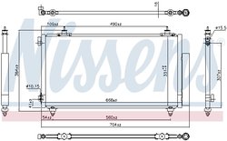 Radiator climatizare Nissens 94740