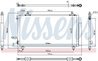 Radiator climatizare Nissens 94740
