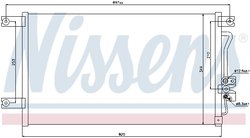 Radiator climatizare Nissens 94790
