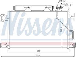 Radiator climatizare Nissens 94794