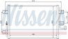 Radiator climatizare Nissens 94825
