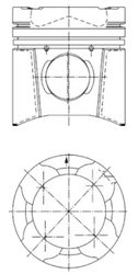 Piston Kolbenschmidt 94846600