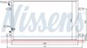 RADIATOR CLIMATIZARE NISSENS 94854 - Compatibil cu AUDI