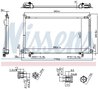 RADIATOR CLIMATIZARE NISSENS 94863 - Compatibil cu FORD, NISSAN