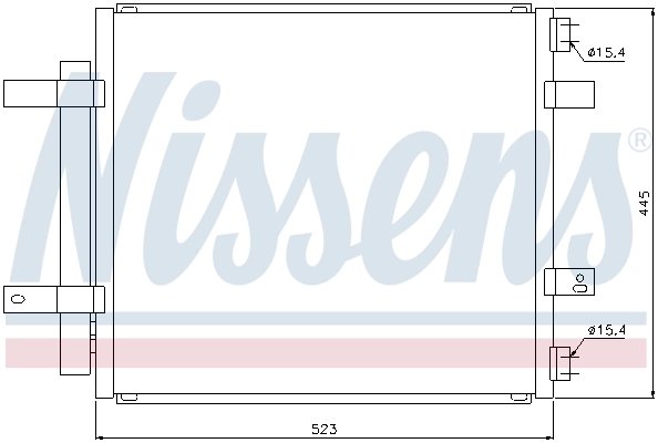 Radiator climatizare Nissens 94866