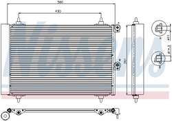 Radiator climatizare Nissens 94870