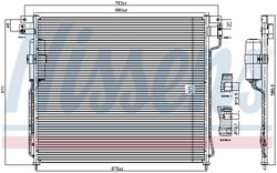 Radiator climatizare Nissens 94879
