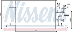 Radiator climatizare Nissens 94882