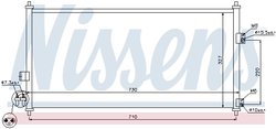 Radiator climatizare Nissens 94889