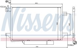 Radiator climatizare Nissens 94910