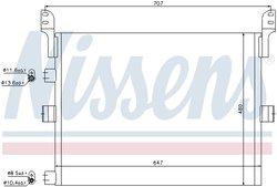 Radiator climatizare Nissens 94918