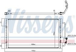 Radiator climatizare Nissens 94939