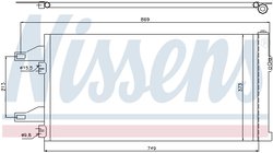 RADIATOR CLIMATIZARE NISSENS 94985 - Compatibil cu CITROEN, FIAT, OPEL, PEUGEOT, VAUXHALL