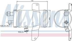 Uscator aer conditionat Nissens 95049