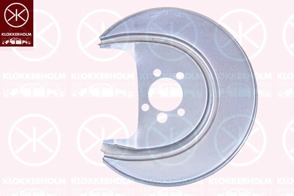 Protectie noroi disc frana Klokkerholm 9506877