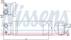 Uscator aer conditionat Nissens 95113