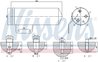 USCATOR AER CONDITIONAT NISSENS 95193 - Compatibil cu FIAT