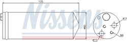 Uscator aer conditionat Nissens 95239