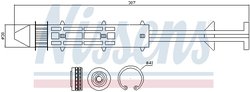 Uscator aer conditionat Nissens 95319