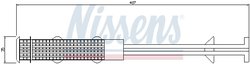 Uscator aer conditionat Nissens 95327