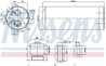 USCATOR AER CONDITIONAT NISSENS 95352 - Compatibil cu AUDI, HONDA, LAMBORGHINI, SEAT