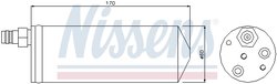 USCATOR AER CONDITIONAT NISSENS 95363 - Compatibil cu DACIA, LADA, NISSAN, OPEL, RENAULT, VAUXHALL