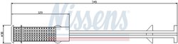 USCATOR AER CONDITIONAT NISSENS 95407 - Compatibil cu CITROEN, DS, FIAT, LANCIA, PEUGEOT, TOYOTA