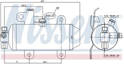 Uscator aer conditionat Nissens 95459