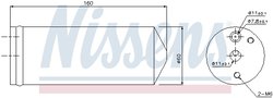 USCATOR AER CONDITIONAT NISSENS 95477 - Compatibil cu FIAT