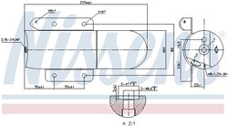 Uscator aer conditionat Nissens 95507