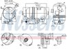 USCATOR AER CONDITIONAT NISSENS 95520 - Compatibil cu SCANIA