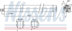 Uscator aer conditionat Nissens 95589