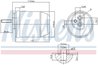 USCATOR AER CONDITIONAT NISSENS 95761 - Compatibil cu JAGUAR