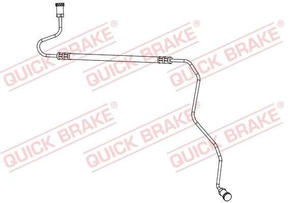 FURTUN FRANA QUICK BRAKE 96.017 - Compatibil cu CITROEN, PEUGEOT