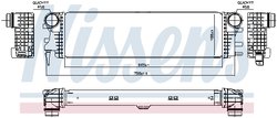 Intercooler Nissens 96017