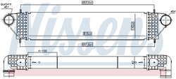 Intercooler Nissens 961005